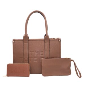 5101 BR Embossed Letter Tote Bag 3N1