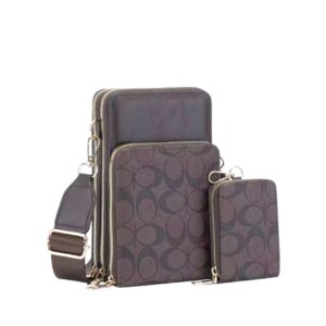 636 CF Printed Phone Crossbody Bag(2 N 1)