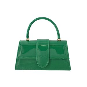 26015 GN Patent Mini Handbag