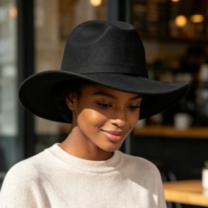 HA780003 BK Cowboy Hat