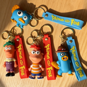 K26104 ASST Character Keychain (3pcs)