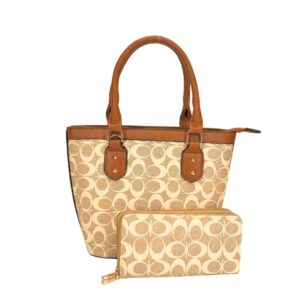 2032E KH Elegant Everyday Tote Matching Wallet Kit