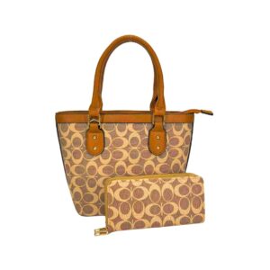 2032E L.CF Elegant Everyday Tote Matching Wallet Kit