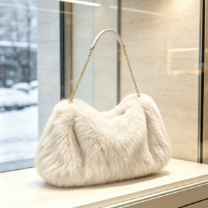 B1191 IVORY Winter Shoulder Bag