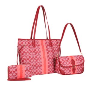 ZW-31958  BD/BD Signature Stripes Tote Set