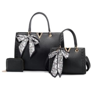 L2006 BK Elegant Multi-piece Bag Set(3 N 1)