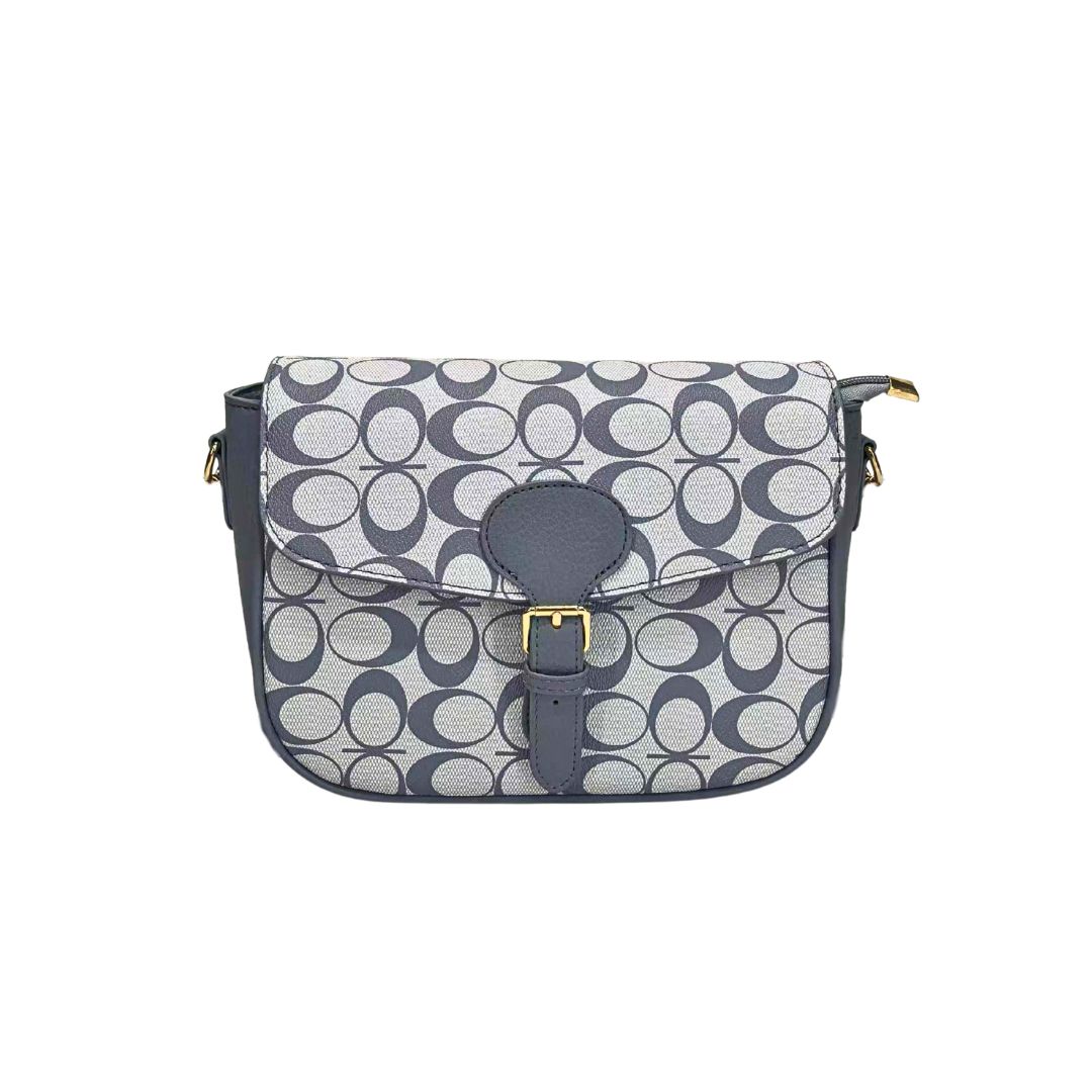 640 BL Signature Saddle Crossbody Bag - Image 2