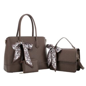 L2008 CF Floral Scarf Bag Set