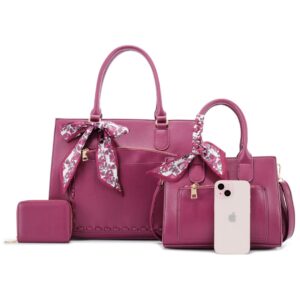 L2007 PP Retro Silk Scarf Fashion Tote Bag(3 N 1)